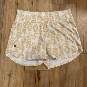 Love Fitness Pineapple Athletic Shorts
